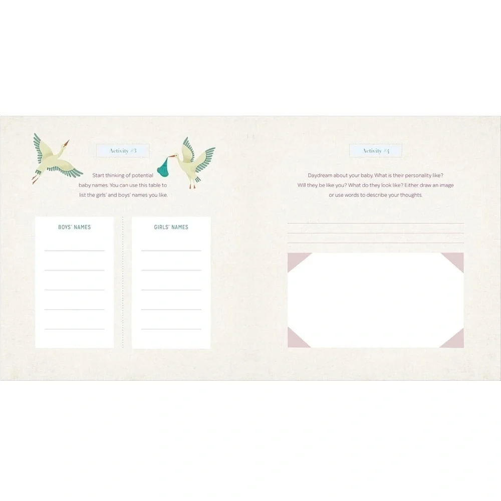 The First-Time Mom's Pregnancy Journal Monthly Checklists Activities Prompts